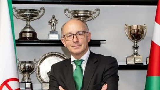 Javier Landeta, presidente de la Federación Vasca Javier Landeta, presidente de la Federación Vasca