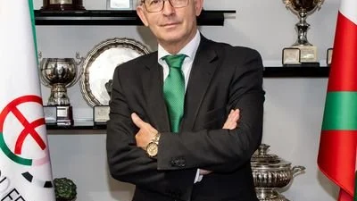 Javier Landeta, presidente de la Federación Vasca