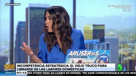 Patricia Benítez, sobre una compañera: "Nos envían fotos, en plan '¿cómo puedes ser tan marrana de dejar la ropa así?'" Patricia Benítez, sobre una compañera: "Nos envían fotos, en plan '¿cómo puedes ser tan marrana de dejar la ropa así?'"