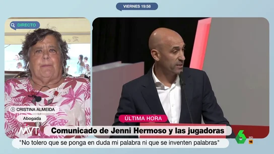 Cristina Almeida, en Más Vale Tarde Cristina Almeida