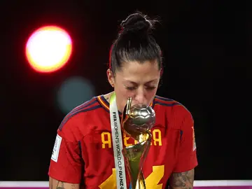 Jenni Hermoso, tras ganar el Mundial
