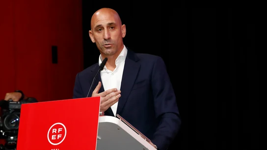 Luis Rubiales, en la Asamblea de la RFEF Luis Rubiales, en la Asamblea de la RFEF