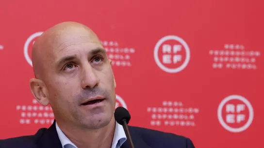 Foto de archivo del presidente de la Federación Española de Fútbol, Luis Rubiales. Foto de archivo del presidente de la Federación Española de Fútbol, Luis Rubiales.