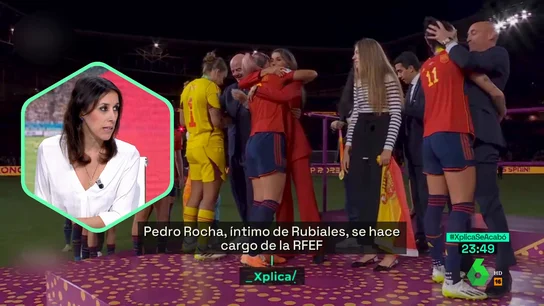 Ana Bernal-Triviño, en laSexta Xplica. XPLICA ANA BERNAL: "HEMOS VISTO CÓMO ALGUNOS JUGADORES HAN TARDADO EN PRONUNCIARSE SOBRE EL CASO RUBIALES Y CON ALVES SE MANIFESTARON ANTES PARA HABLAR DE LA INOCENCIA DE ÉL"