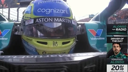 La radio de Fernando Alonso en Países Bajos La radio de Fernando Alonso en Países Bajos