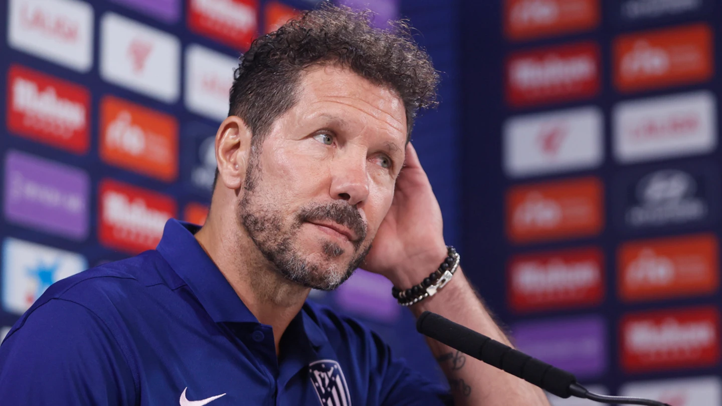 Diego Simeone, entrenador del Atlético Diego Simeone, entrenador del Atlético