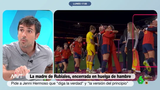 Ramón Espinar: "La línea de defensa de Rubiales que es vomitiva" Ramón Espinar: "La línea de defensa de Rubiales que es vomitiva"