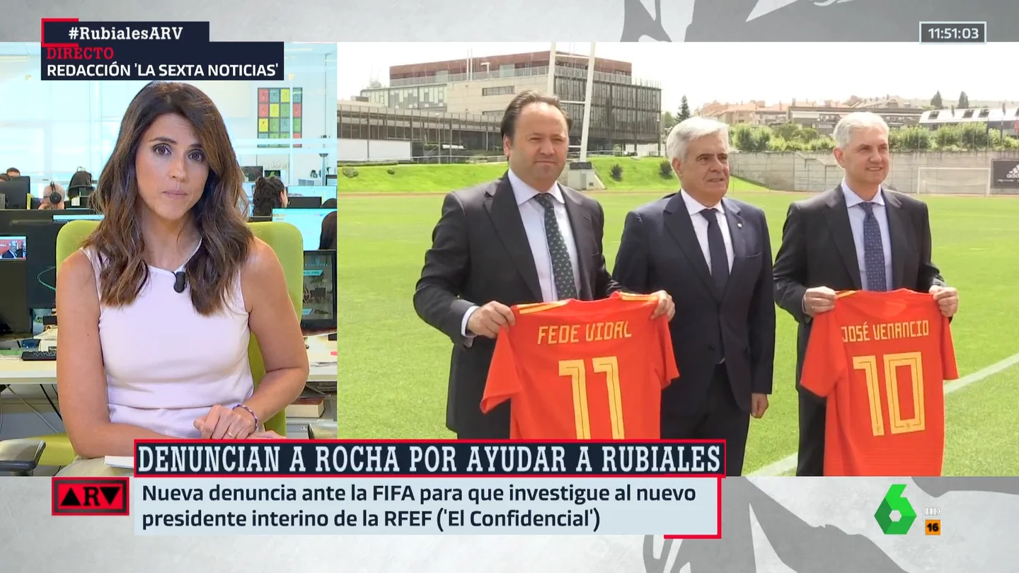 Denuncian ante la FIFA al presidente interino de la RFEF, Pedro Rocha Denuncian ante la FIFA al presidente interino de la RFEF, Pedro Rocha