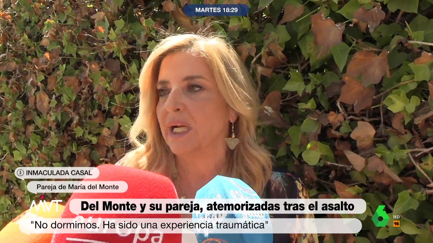 Inmaculada Casal, pareja del María del Monte, sobre el asalto a su casa: "Nos han dejado sin nada" Inmaculada Casal, pareja del María del Monte, sobre el asalto a su casa: "Nos han dejado sin nada"