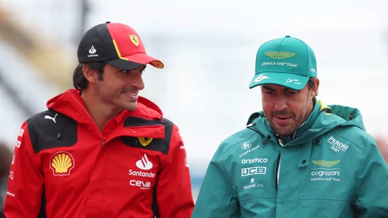 Fernando Alonso y Carlos Sainz Fernando Alonso y Carlos Sainz
