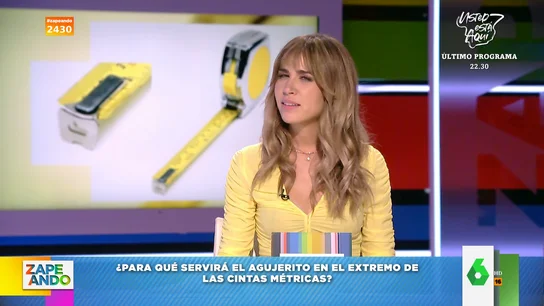 La curiosa utilidad del agujerito de la cinta métrica o del margen de los cuadernos La curiosa utilidad del agujerito de la cinta métrica o del margen de los cuadernos