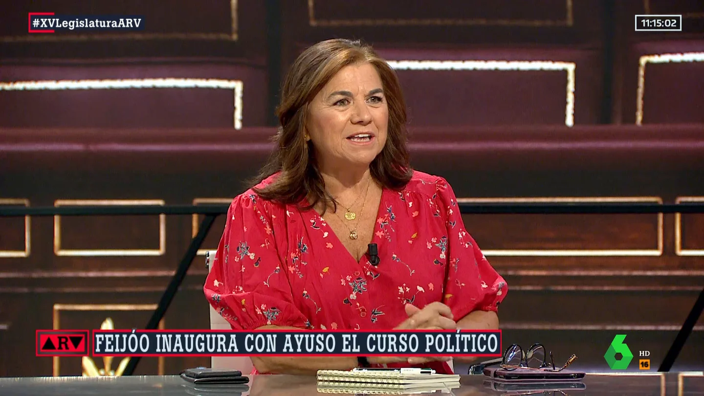 Lucía Méndez señala cuál cree que es el "principal error" del PP Lucía Méndez señala cuál cree que es el "principal error" del PP