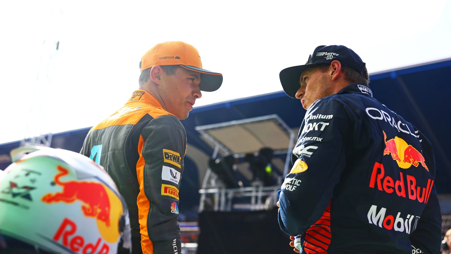 Lando Norris y Max Verstappen Lando Norris y Max Verstappen