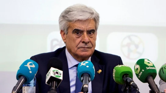Pedro Rocha, presidente interino de la RFEF Pedro Rocha, presidente interino de la RFEF