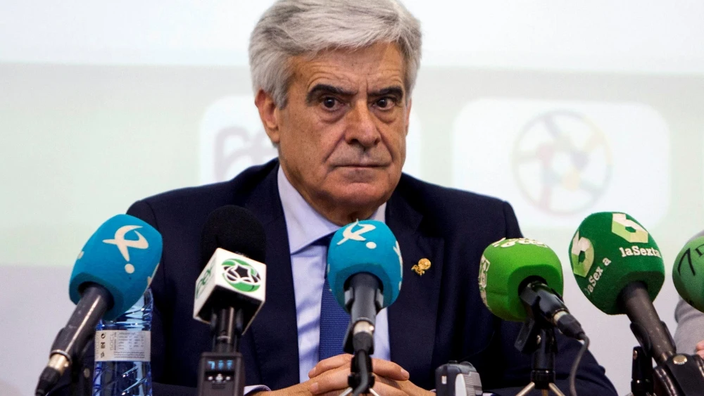 Pedro Rocha, presidente interino de la RFEF