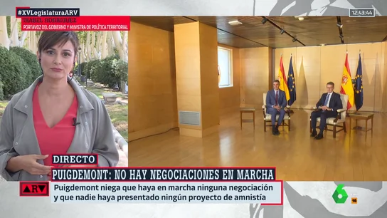 ¿Entrará un referéndum en la negociación con Junts? Isabel Rodríguez insiste: "Diálogo y Constitución" ¿Entrará un referéndum en la negociación con Junts? Isabel Rodríguez insiste: "Diálogo y Constitución"