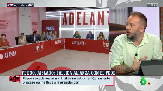 Antonio Maestre asegura que el rey "se equivocó" al elegir a Feijóo como candidato a la investidura Antonio Maestre asegura que el rey "se equivocó" al elegir a Feijóo como candidato a la investidura
