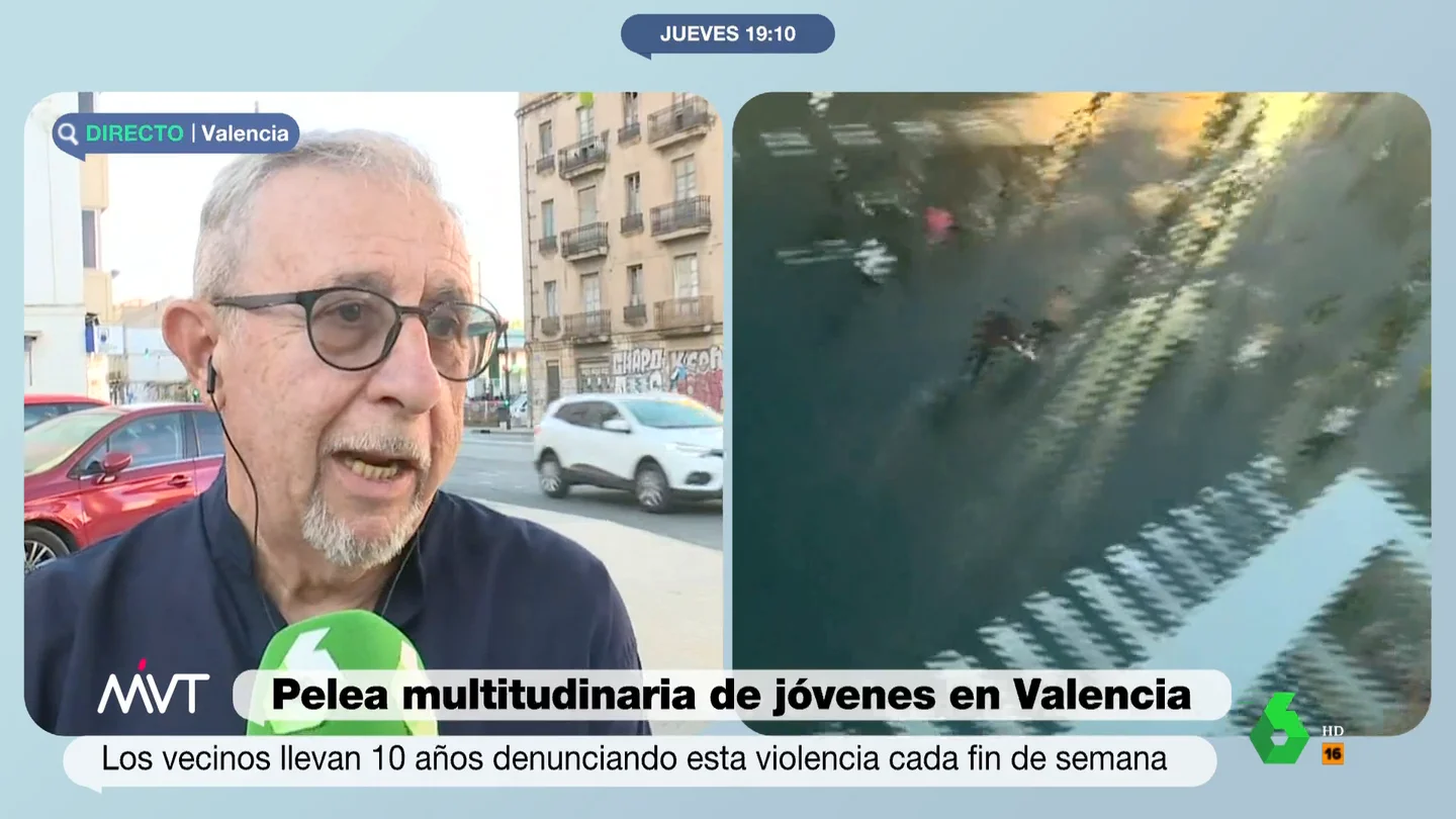 Vecino valencia reyerta Vecino valencia reyerta