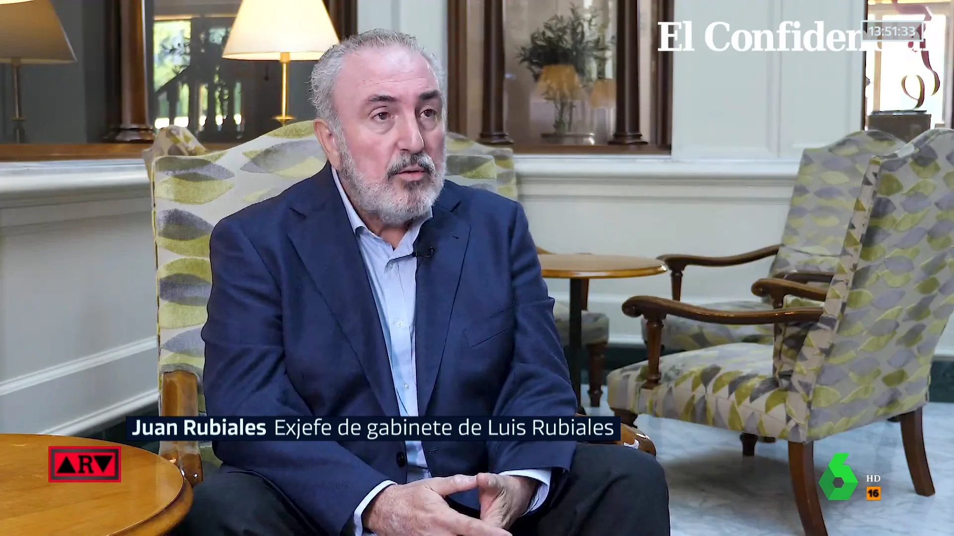 tio Rubiales pizarra