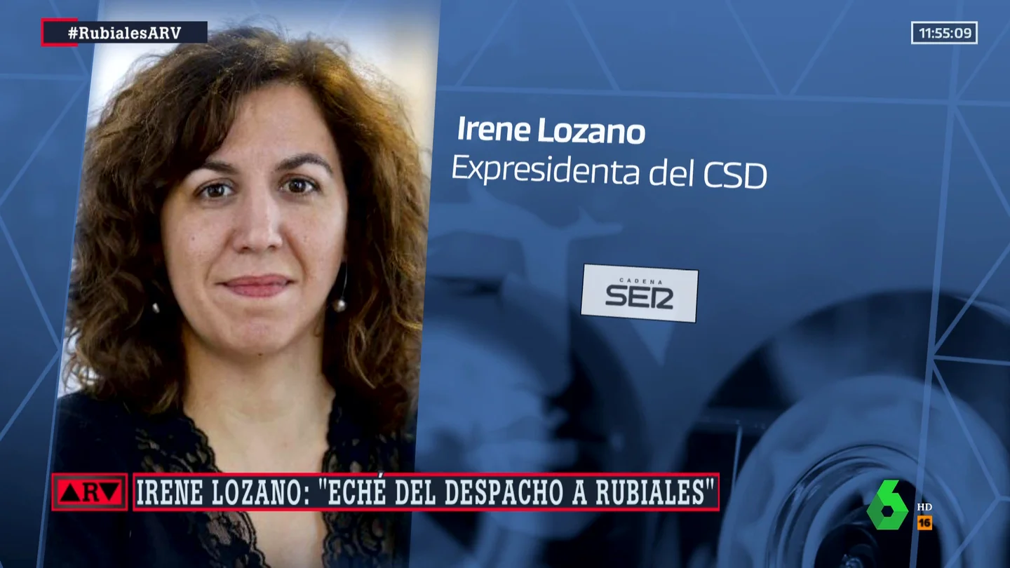 Irene Lozano, expresidenta del Consejo Superior de Deportes. Irene Lozano