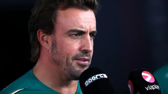 Fernando Alonso, ante los medios Fernando Alonso, ante los medios