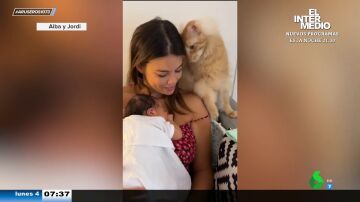 Alba Gutiérrez da a luz a su primera hija: este es el emotivo vídeo junto a la pequeña y su gato