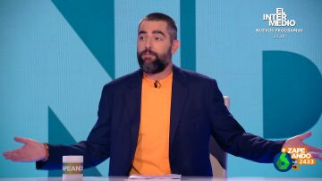 Dani Mateo vuelve de vacaciones y hace perder a los zapeaadores la apuesta que tenían