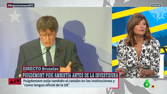 Pilar Gómez ve "inasumible" cumplir con las exigencias de Puigdemont para una investidura Pilar Gómez ve "inasumible" cumplir con las exigencias de Puigdemont para una investidura