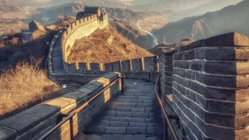 Una imagen de la Gran Muralla de China