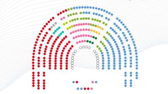 Distribución de los escaños en el hemiciclo del Congreso de los Diputados Distribución de los escaños en el hemiciclo del Congreso de los Diputados