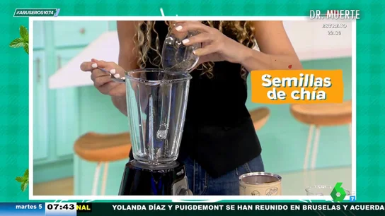 Angie Cárdenas nos enseña a hacer un pudin de chía y chocolate: un desayuno ideal y delicioso con solo 150 calorías Angie Cárdenas nos enseña a hacer un pudin de chía y chocolate: un desayuno ideal y delicioso con solo 150 calorías