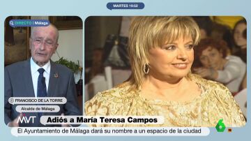 El alcalde de Málaga, sobre María Teresa Campos