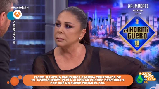 Isabel Pantoja desvela en El Hormiguero qué le deja sin voz Isabel Pantoja desvela en El Hormiguero qué le deja sin voz