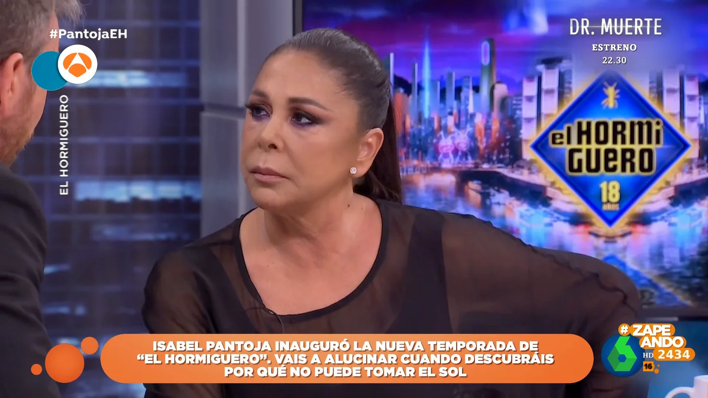Isabel Pantoja desvela en El Hormiguero qué le deja sin voz Isabel Pantoja desvela en El Hormiguero qué le deja sin voz