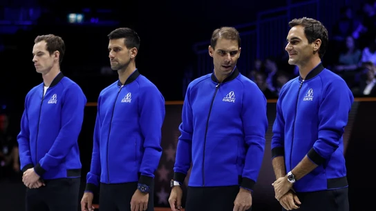 Andy Murray, Novak Djokovic, Rafa Nadal y Roger Federer Andy Murray, Novak Djokovic, Rafa Nadal y Roger Federer
