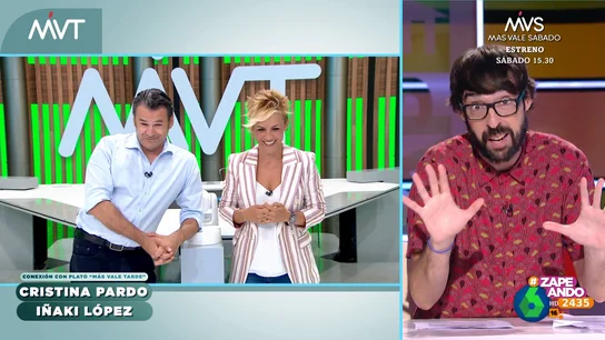 El dardo de Iñaki López que Quique Peinado no vio venir El dardo de Iñaki López que Quique Peinado no vio venir