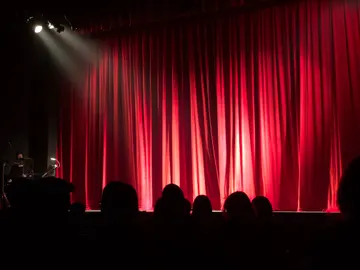 Imagen de archivo de un teatro Imagen de archivo de un teatro