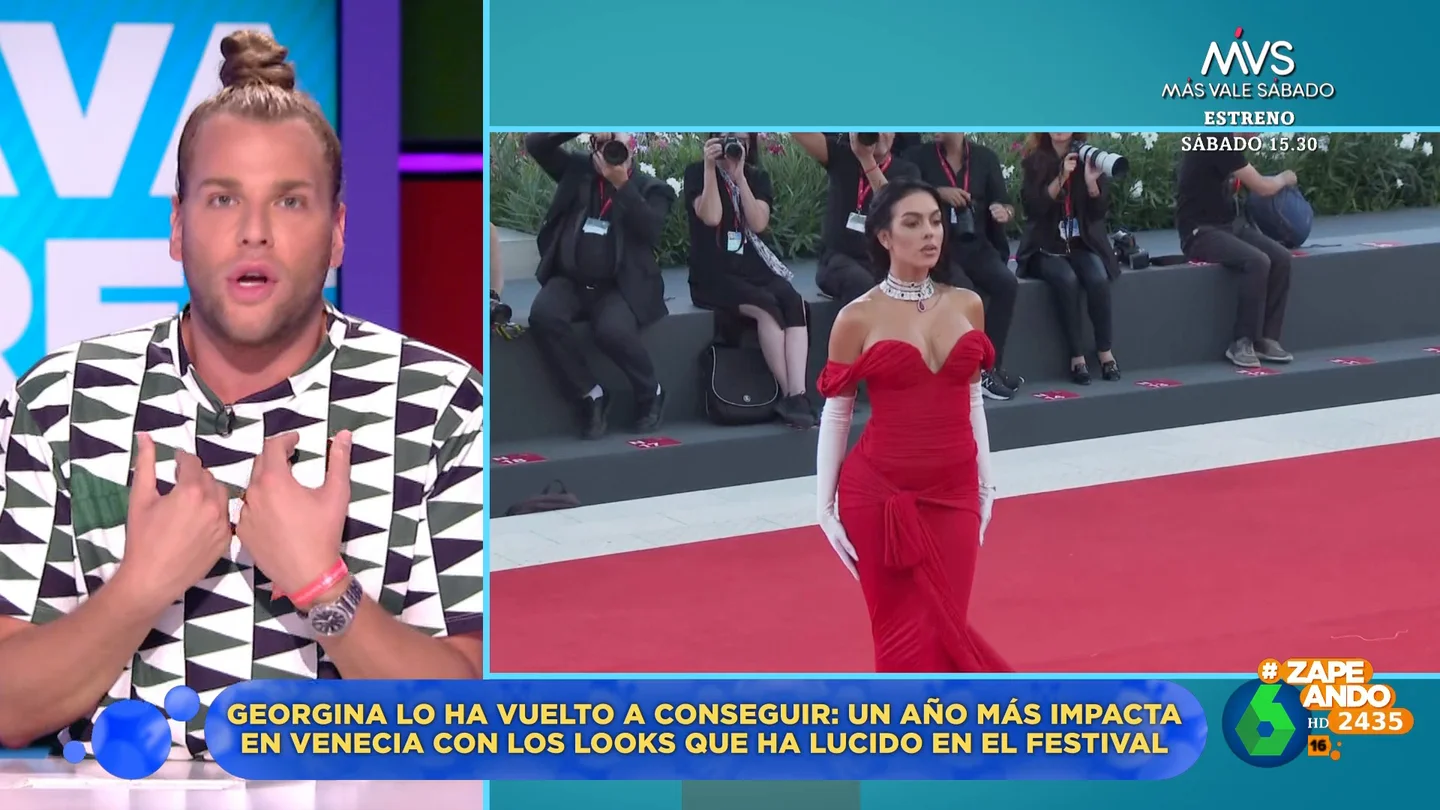 La dura crítica de Navarrete al look de Georgina Rodríguez en el Festival de Venecia La dura crítica de Navarrete al look de Georgina Rodríguez en el Festival de Venecia