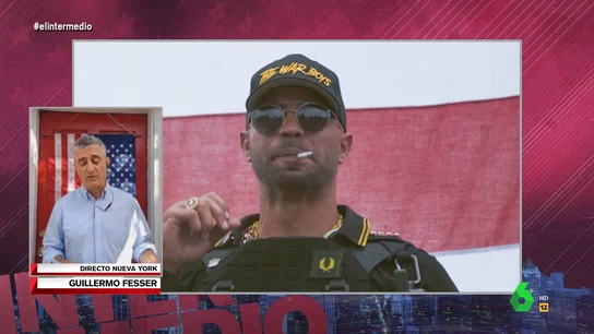 ¿Quién es Enrique Tarrio? ¿Qué son los 'Proud boys'? Fesser lo aclara ¿Quién es Enrique Tarrio? ¿Qué son los 'Proud boys'? Fesser lo aclara