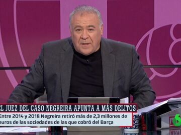 Ferreras, tajante sobre el 'caso Negreira': "La corrupción sistémica del arbitraje español apesta" 