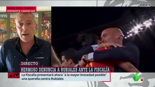 ¿Cuál es el próximo paso de la Fiscalía tras la denuncia de Jenni Hermoso? Miguel Ángel Campos responde ¿Cuál es el próximo paso de la Fiscalía tras la denuncia de Jenni Hermoso? Miguel Ángel Campos responde