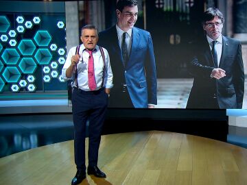 Wyoming, al conocer que compartir ideología asegura el éxito de una relación: "¿Cuánto durará la de Sánchez y Puigdemont?"