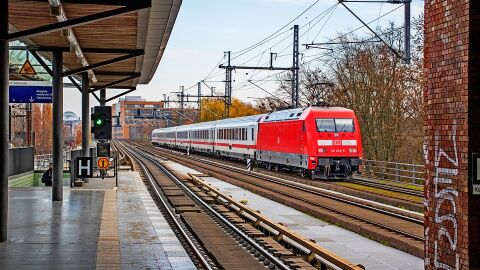 Rutas en tren por Europa.