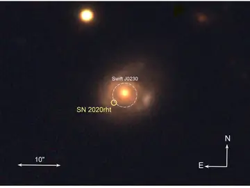Pequeño pero voraz: así es el agujero negro que engulle parte de una estrella cada vez que pasa cerca de ella Pequeño pero voraz: así es el agujero negro que engulle parte de una estrella cada vez que pasa cerca de ella