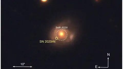 Pequeño pero voraz: así es el agujero negro que engulle parte de una estrella cada vez que pasa cerca de ella Pequeño pero voraz: así es el agujero negro que engulle parte de una estrella cada vez que pasa cerca de ella