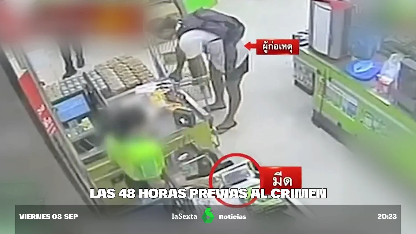 Así pasó Daniel Sancho las 48 horas previas al crimen: las imágenes que muestran cómo compró una sierra y un cuchillo Así pasó Daniel Sancho las 48 horas previas al crimen: las imágenes que muestran cómo compró una sierra y un cuchillo