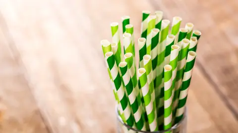 Pajitas de papel Pajitas de papel