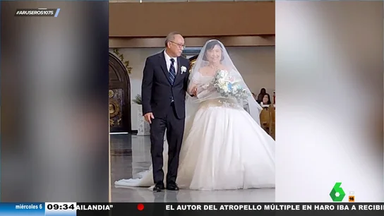 Dos excompañeros de preescolar se reencuentran casi 70 años después y terminan casándose Dos excompañeros de preescolar se reencuentran casi 70 años después y terminan casándose
