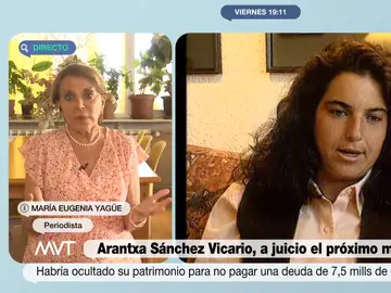 María Eugenia Yagüe: &quot;Arancha Sánchez Vicario ha llegado a un acuerdo con la Fiscalía&quot;