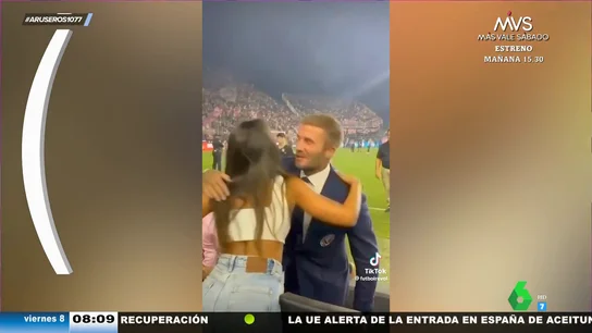 La vergüenza de David Beckham al abrazar a Antonela Rocuzzo: esto es lo que hace Victoria Beckham después La vergüenza de David Beckham al abrazar a Antonela Rocuzzo: esto es lo que hace Victoria Beckham después